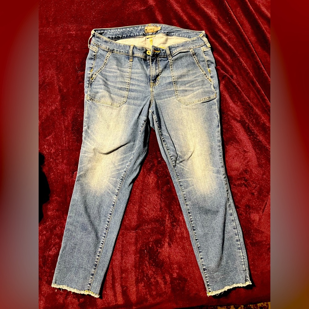 Cropped jeans